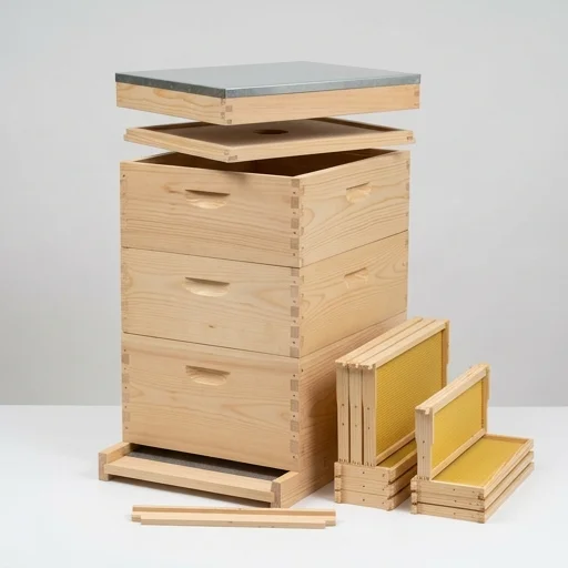 Mann Lake 8 Frame Langstroth Beehive Kit