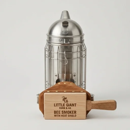 Little Giant Farm & Ag Bee Smoker with Heat Shield