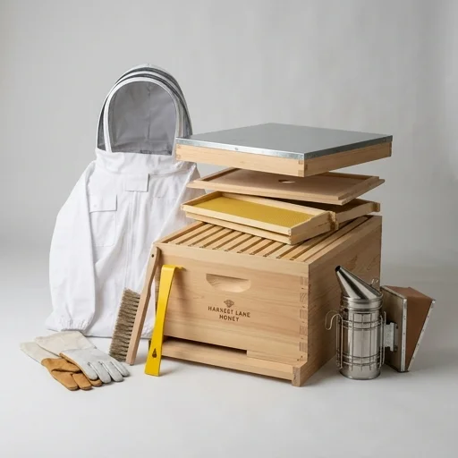 Harvest Lane Honey Beekeeping Starter Kit
