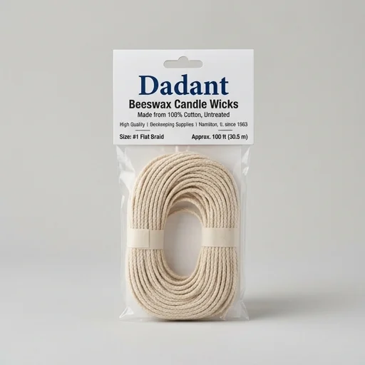 Dadant Beeswax Candle Wicks