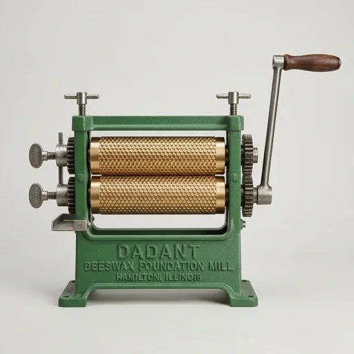 Dadant Beeswax Foundation Mill