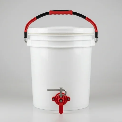 Mann Lake Honey Bottling Bucket with Gate Valve